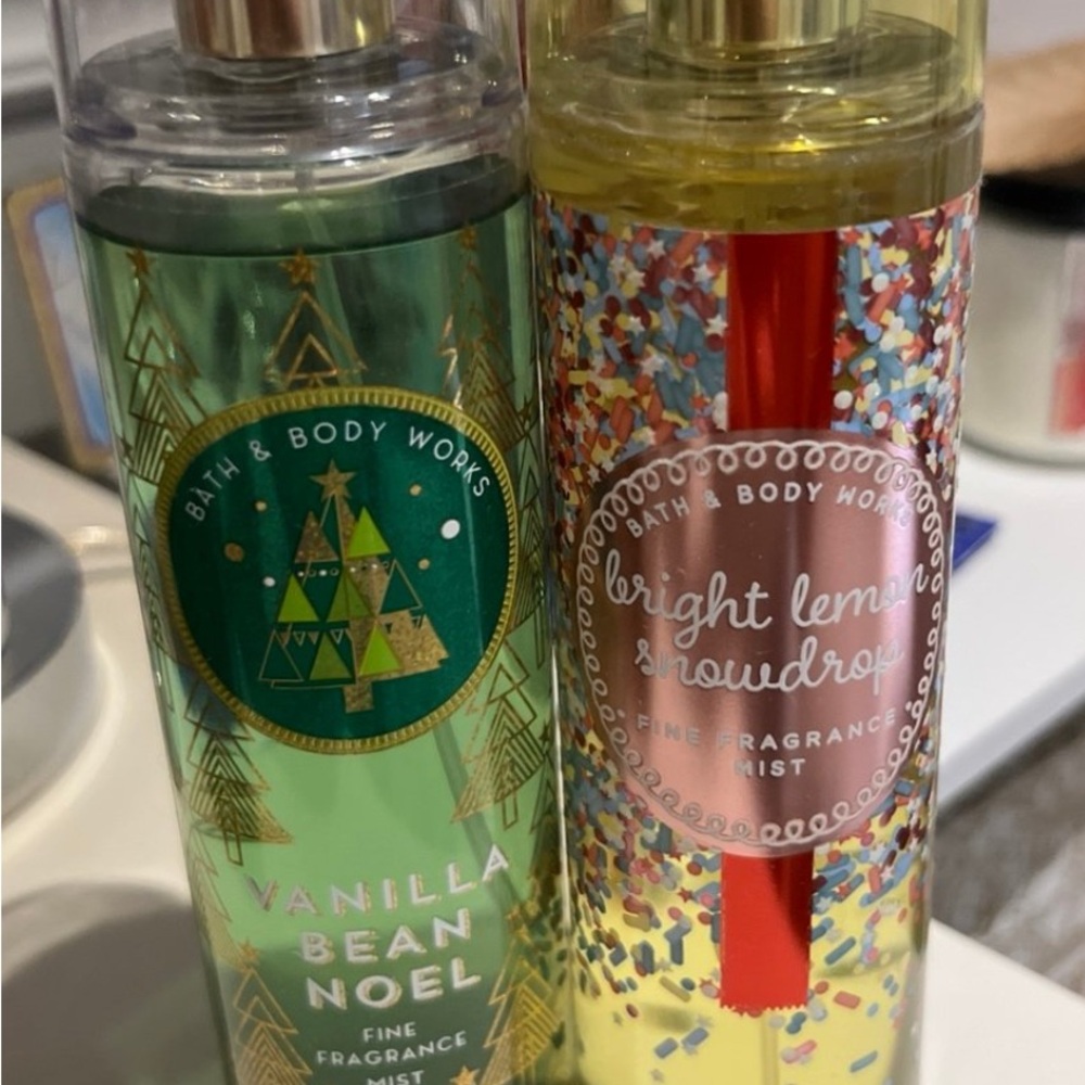 Bath and Body set of mists